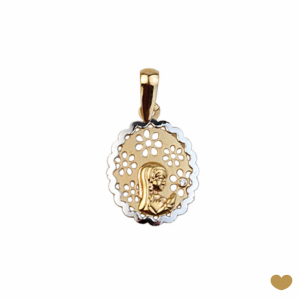 Medalha Comunhão Passion Gold 19k 1