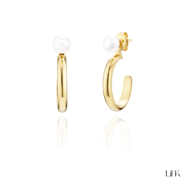 Earrings Link Golden 1