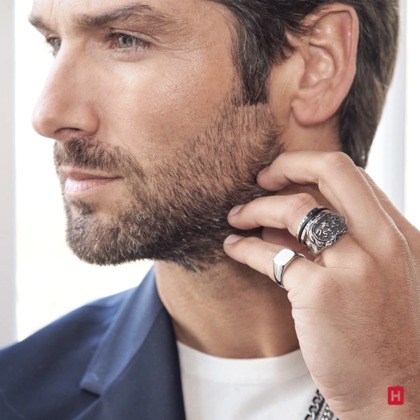 ANILLO ACERO "LORD HASSU" 2