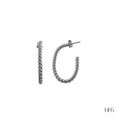 Argolas Link Trendy Style 1