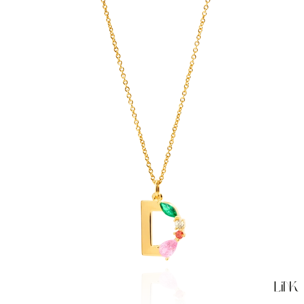 Colar Link - Letra D 1