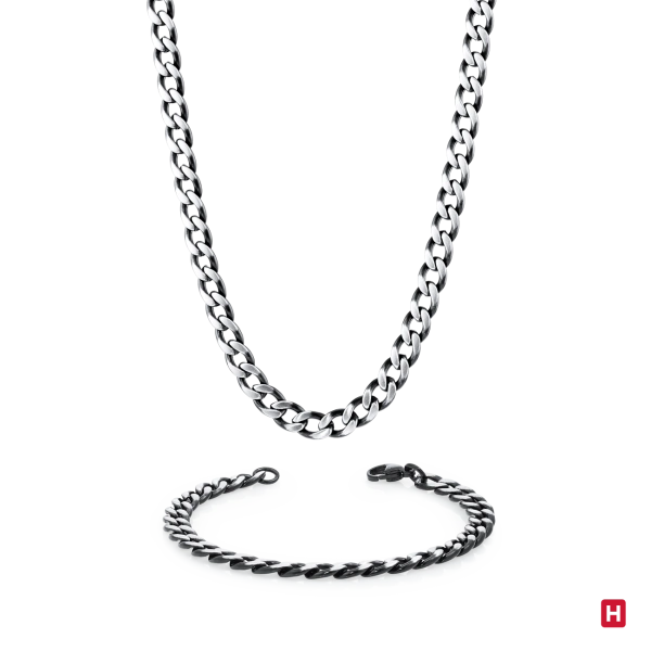 Set Hassu Fio & Pulseira Chain 3