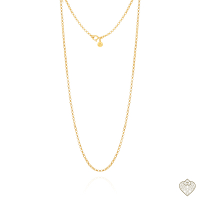 Rolo Chain Saudade Thickness 4mm - 50cm 3