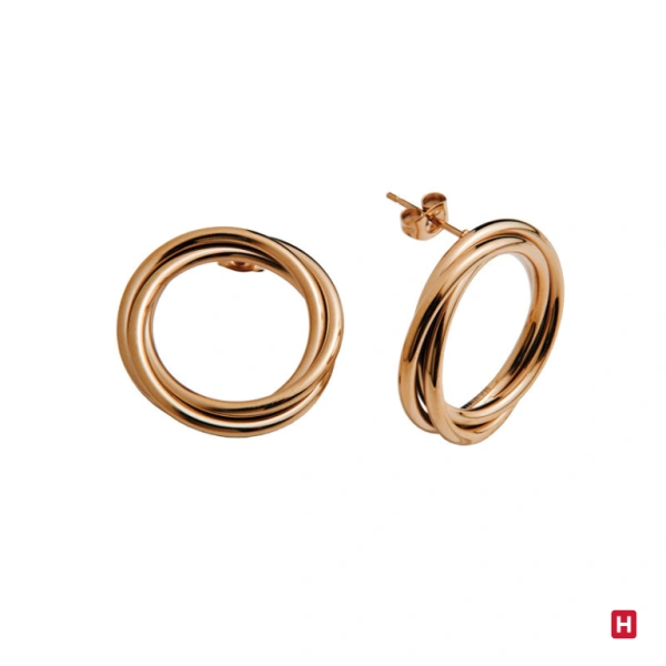 PENDIENTES HASSU "LOVELY" - ROSA 1