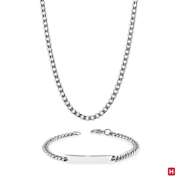 Set Hassu Fio & Pulseira Chain 1