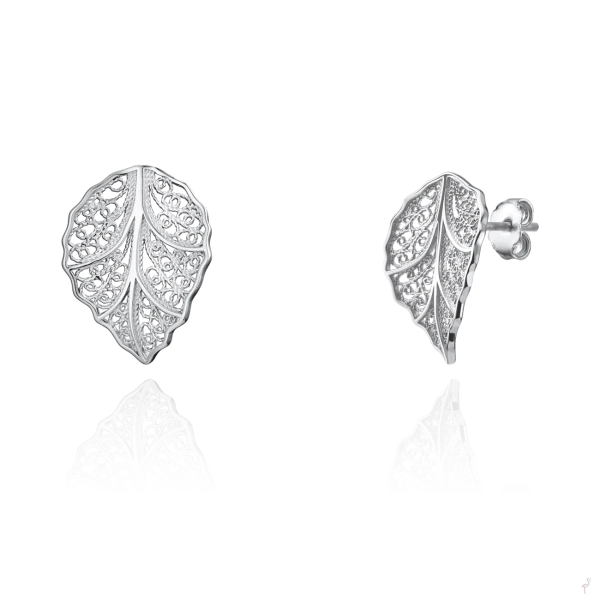 PENDIENTES HOJA FILIGRANA 1