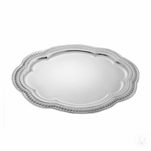 Oval wavy Tray - Mod.- Imperatore Augustus 1