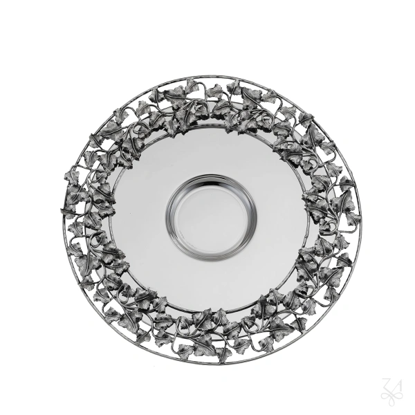Kiddush Plate D.-21cm - Mod. Ivy 2