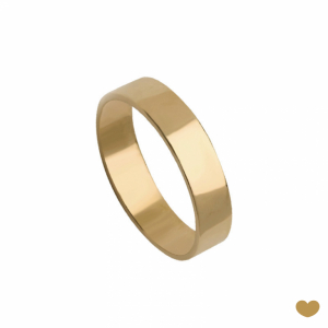 Aliança Passion Gold 19.2k - 4 mm 1