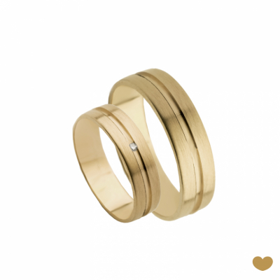 Aliança Passion Gold 9k - 5.1 mm 2