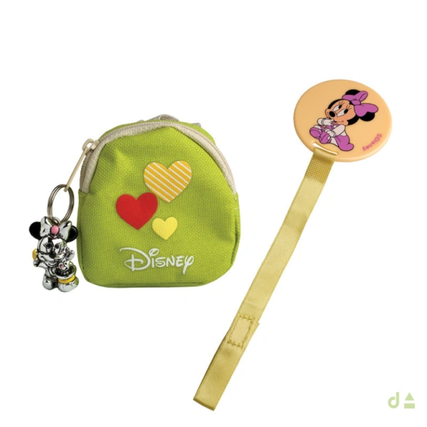 Porta Chupeta + Mola Chupeta Minnie 1