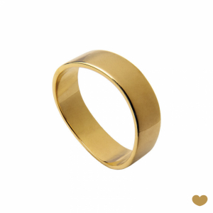 Aliança Passion Gold 9k - 6 mm 2
