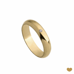 Aliança Passion Gold 9k - 4.5 mm 1