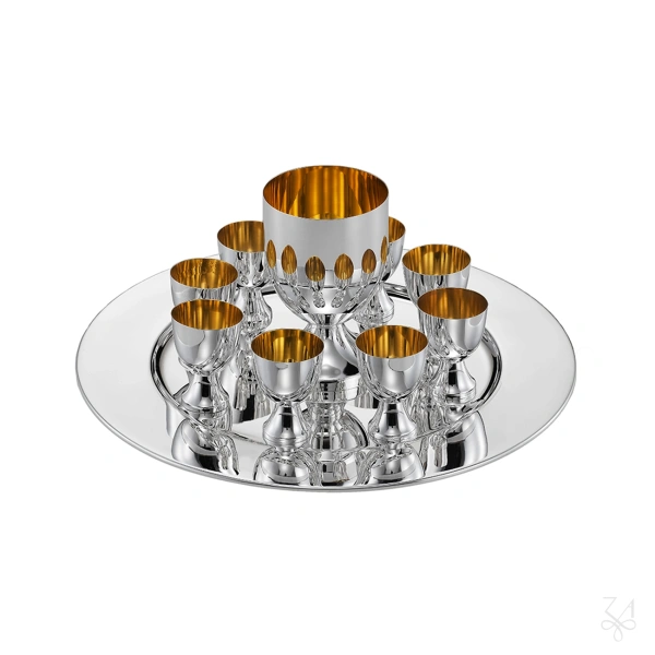 STERLING SILVER WINE SET FOUNTAIN 3