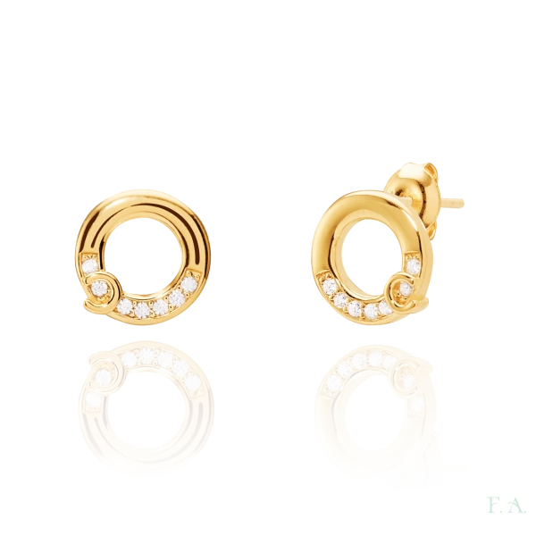 Earrings FA with Zirconias 2