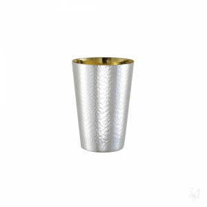 Kiddush Cup - Mod. Hammered 1