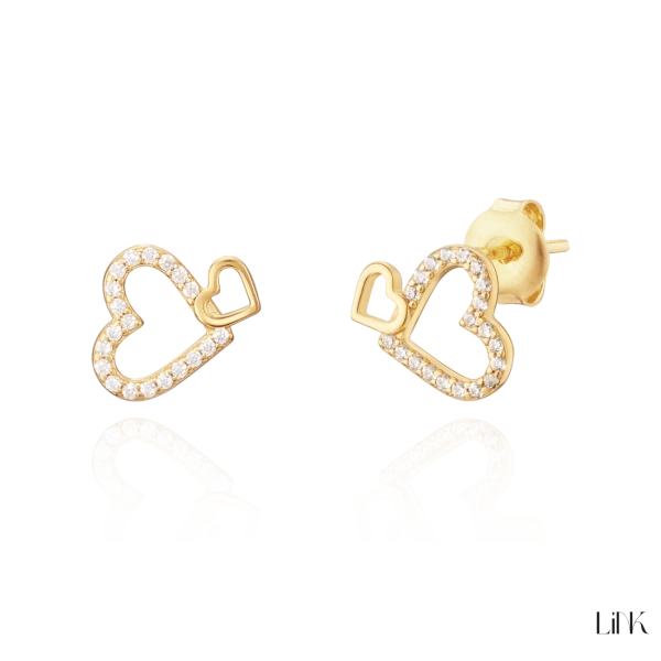 Earrings Link Golden 2