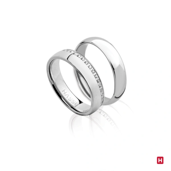 Set Wedding Rings Hassu Classic 1