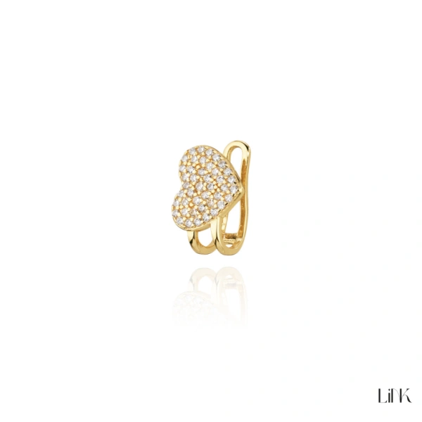 Earrings Link Heart 1
