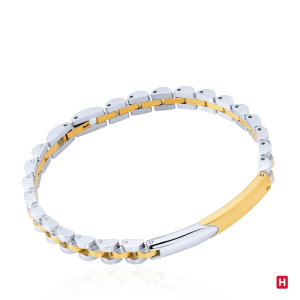 Bracelet HASSU Biker Golden 2
