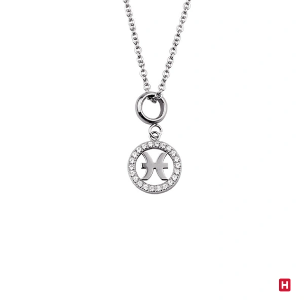 COLLAR ACERO "SIGNO PISCIS" 1