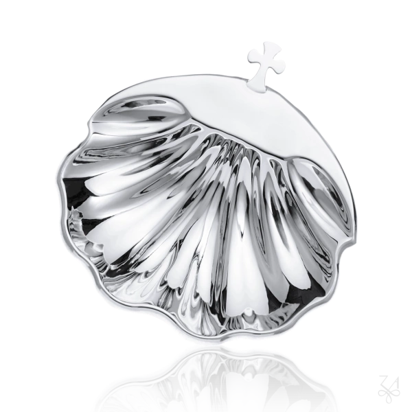 Baptism Shell " Madrid" 9x10cm 2