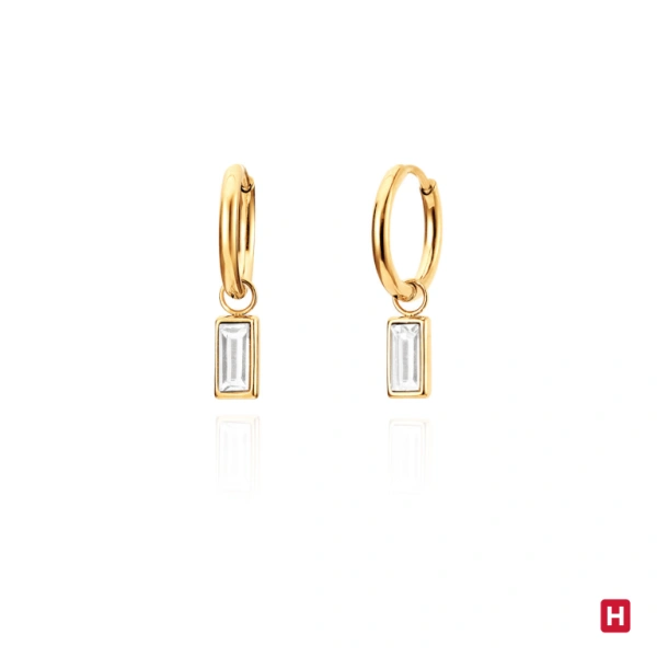 Argolas Hassu Golden - White 1