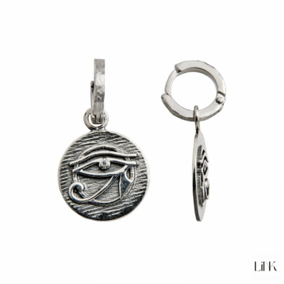 PENDIENTES LINK WORLD ENERGY STYLE OJO DE HORUS - RODIO 2