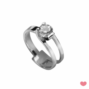 ANILLO COMPROMISO PLATA DE LEY925 1