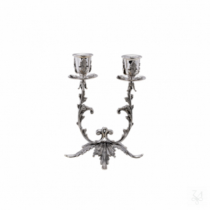 Candelabra, 2 Lights - Mod. Acanthus Leaf 1