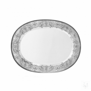 STERLING SILVER RELIGIOUS CEASED TRAY 53X40 1