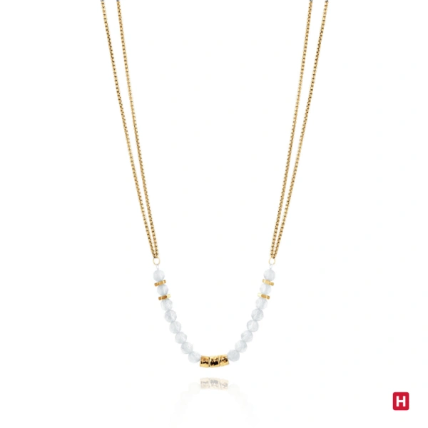 Necklace Hassu Stone Golden 5