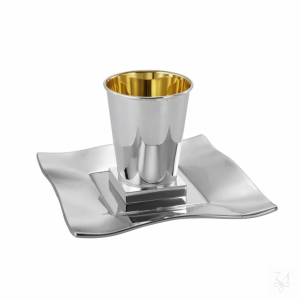 Kiddush Cup Square Base - Mod. Conico 1