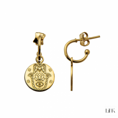 PENDIENTES LINK - MANO DE FATIMA 1