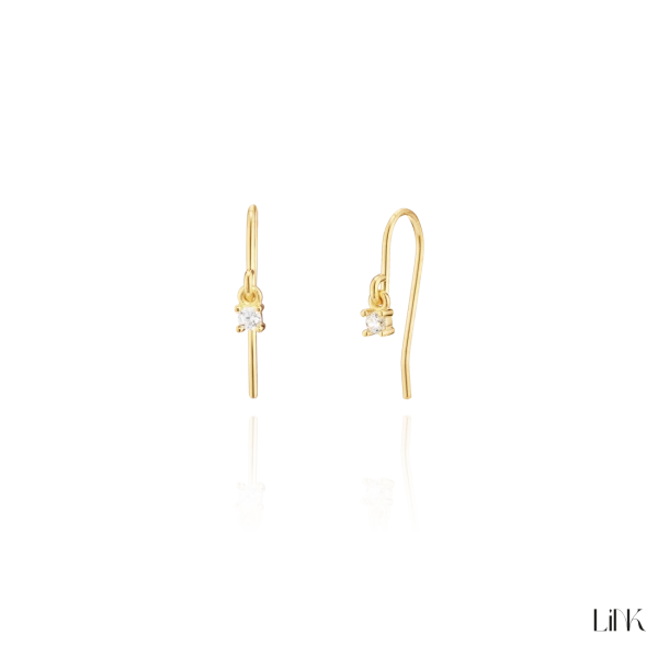 Earrings Link Golden 2