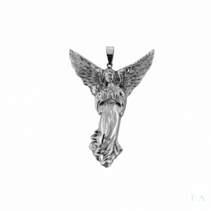 COLGANTE EN PLATA ANGEL GUARDIAN 1