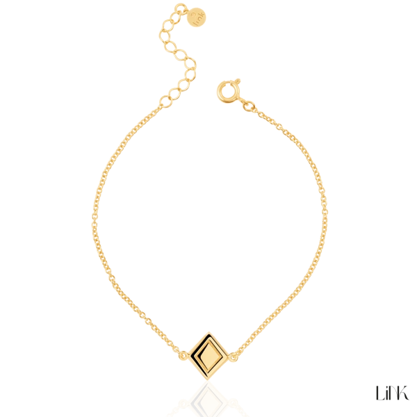 PULSERA LINK DORADA 2