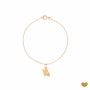 Pulseira Passion Gold 19k- Elefante 1