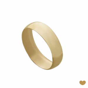 Aliança Passion Gold 19.2k - 6.6 mm 1