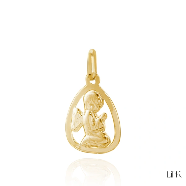 COLGANTE ANGEL DORADO 1
