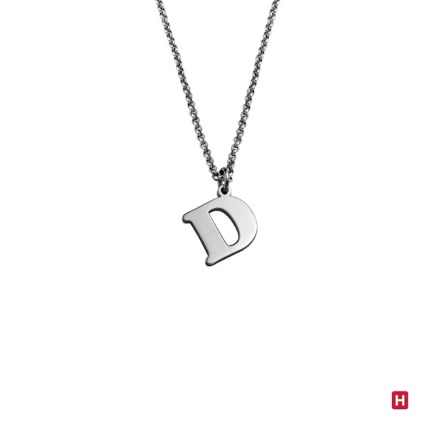 Necklace Hassu - Letter D 1
