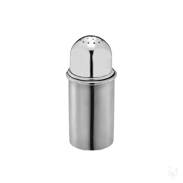 STERLING SILVER SALT-HOLDER W/ CRYSTAL 2