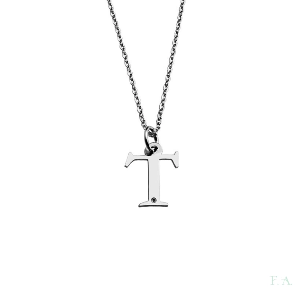 Colar FA - Letra T 1