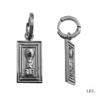 PENDIENTES LINK WORLD ENERGY STYLE DIOS INCA - RODIO 1