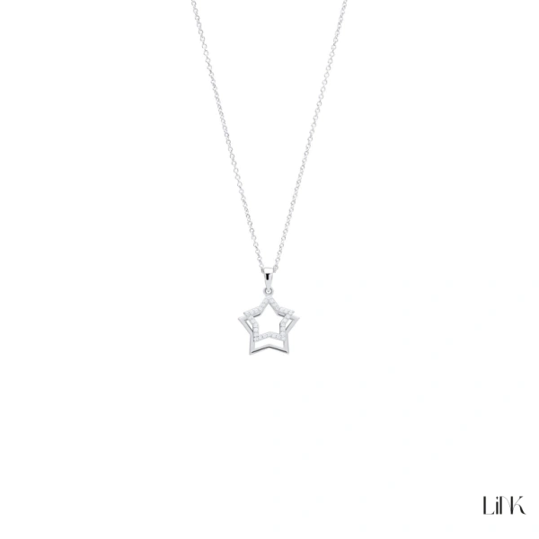 COLLAR ESTRELLA CON CIRCONIAS 1