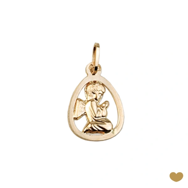Berloque Passion Gold 19.2k - Anjo 1