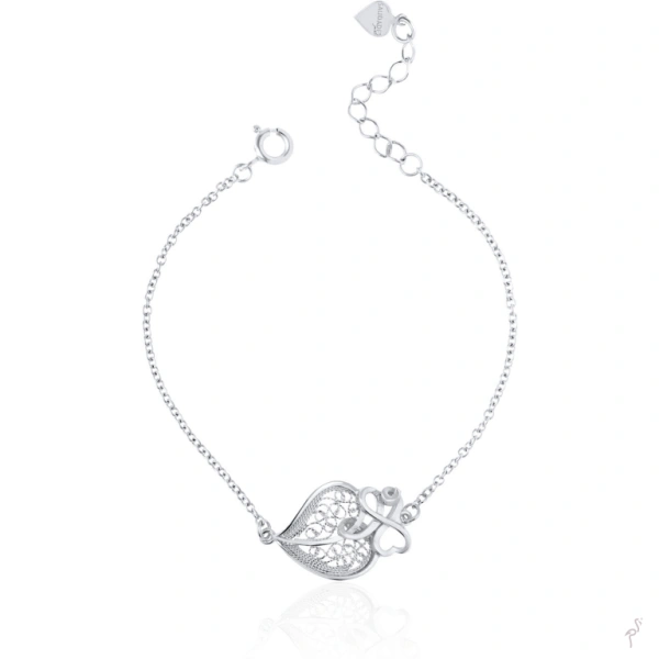 PULSERA SAUDADE CORAZÓN 1