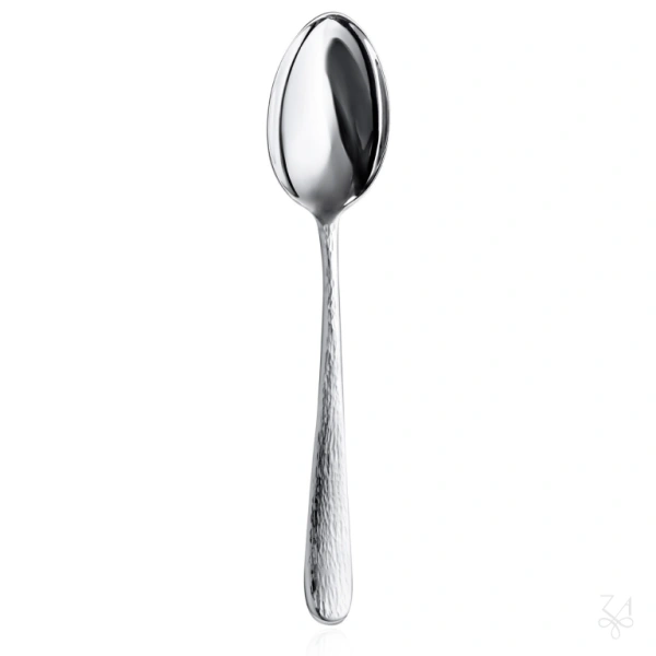 Table Spoon - Mod. Svedese - Hammered "Beat Cut" 1