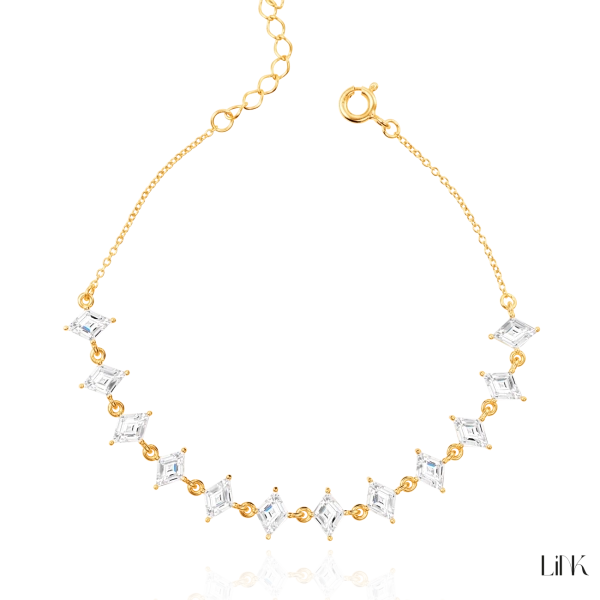 PULSERA LINK DORADA 2