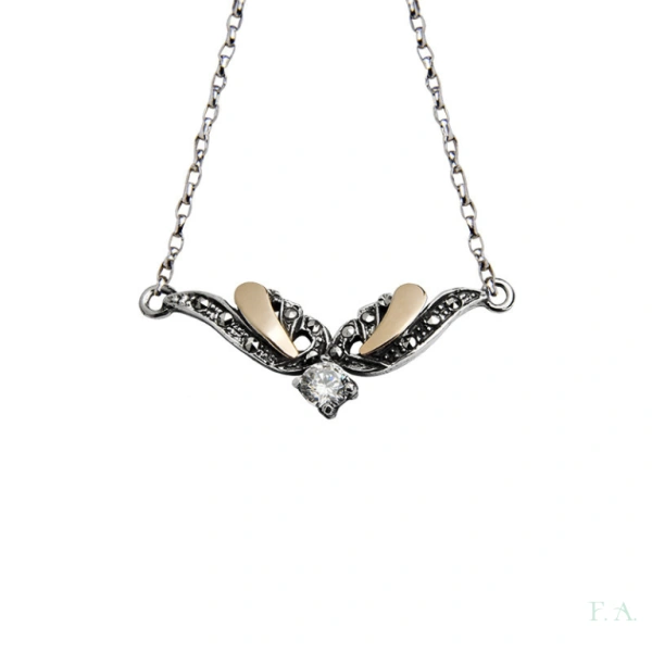 Necklace FA Marcasite 1